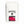 Load image into Gallery viewer, A 16 oz white bag of Fogbuster® Coffee Works Chocolate Candy Cane ground light roast coffee features a black and white label with strawberry art and pink accents, and is chocolate and peppermint flavored.