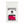 Load image into Gallery viewer, A white bag of Fogbuster® Coffee Works' Chocolate Candy Cane coffee features black and pink accents, a strawberry logo, and offers chocolate and peppermint flavors.