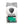 Load image into Gallery viewer, A white bag of Fogbuster® Coffee Works "Lost Emerald City" light roast coffee with citrus almond notes, black zebra stripes, and icons for organic, air roasted, and ground Colombian coffee.