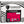 Load image into Gallery viewer, A box of Fogbuster® Coffee Works Single Serve K-Cups, light roast from Honduras, organic and fair trade certified—ideal for k-cup brewers. Features a black-and-white striped design with a pink label.