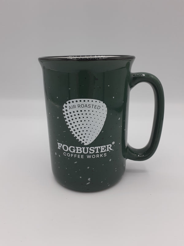 Green Fogbuster Coffee Works Campfire Ceramic Mug - FBCW
