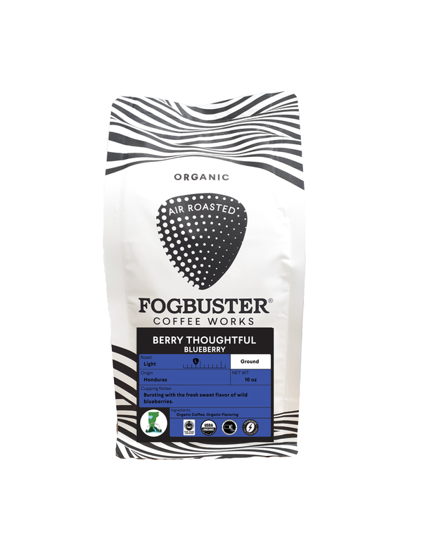 Fogbuster. Fogbuster Coffee. Air Roasted Coffee.