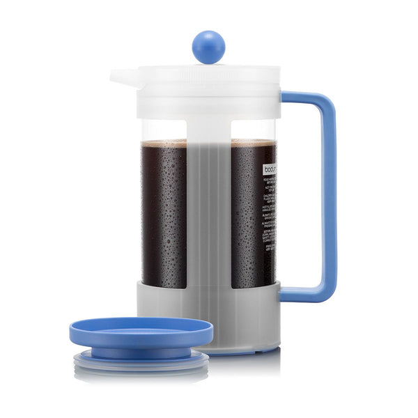 Bodum - Bean Sustainable - Cold Brew Maker - Blue - FOGBUSTER® Coffee