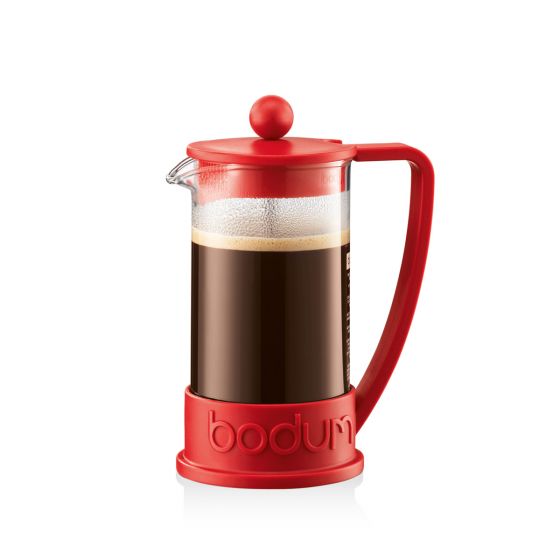 BODUM® - BRAZIL - French Press - Red - FOGBUSTER® Coffee