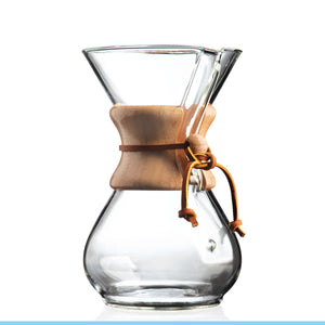 Chemex - 6 Cup Classic Series - Coffee Maker - FOGBUSTER® Coffee