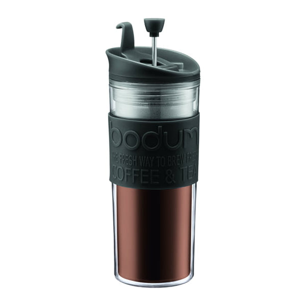 BODUM® - Vacuum Travel Mug & Press - Black