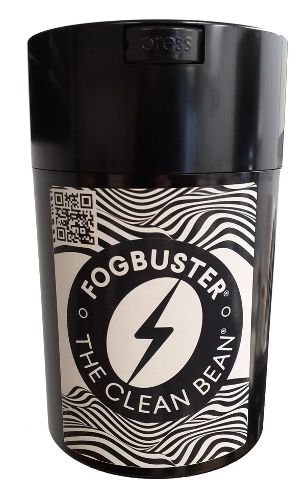 FBCW, Vacuum Sealing Canister, with "The Clean Bean®" Logo - FOGBUSTER® Coffee