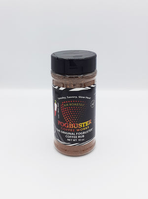Gourmet, Coffee Spice Rub, The Original Fogbuster® Coffee Fair Trade, Kosher, Air-Roasted Coffee