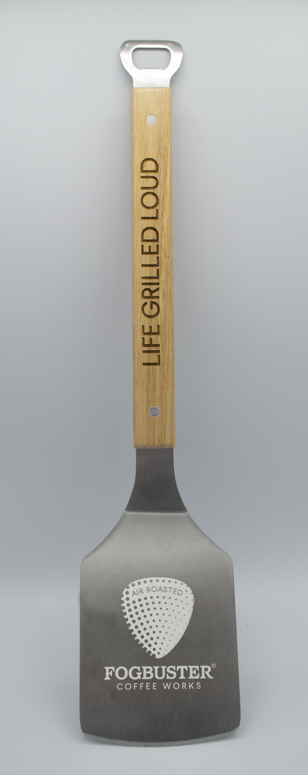 Custom Spatula, with a Bottle opener on the handle